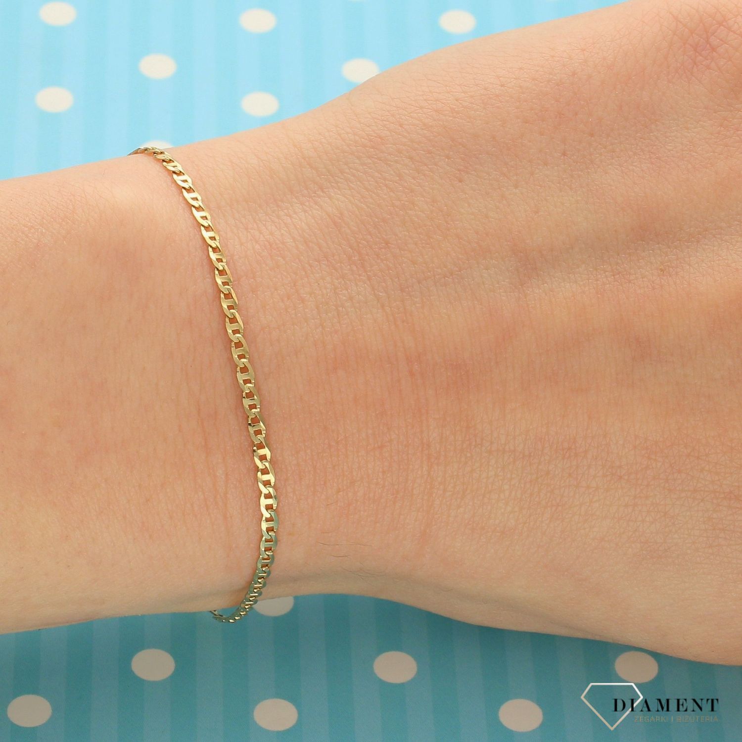 Złota bransoletka 375 gucci DIA-BRA-FPBCGDE 050-375 2mm (1).jpg